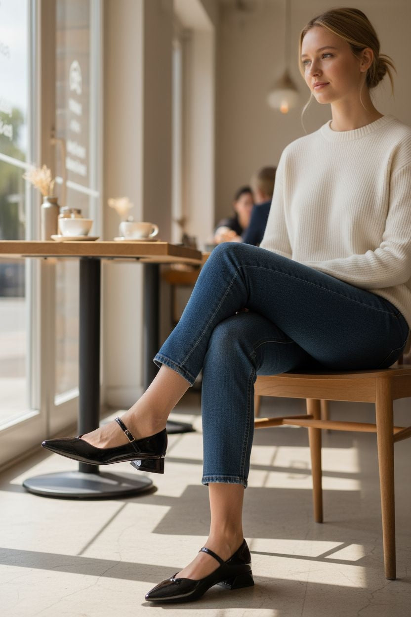 Ballerina in vernice