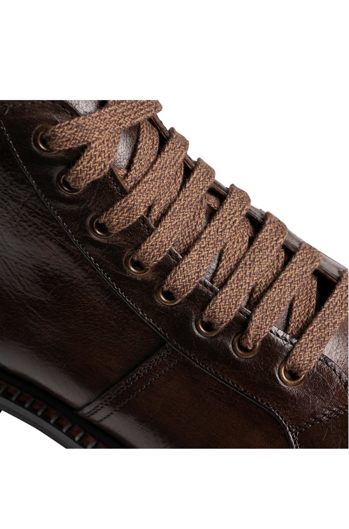 Stivaletto Uomo Vitello Toscano Castagno